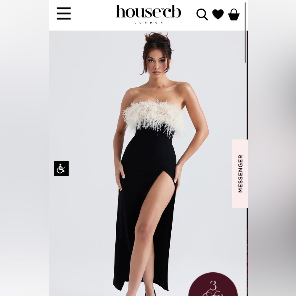 House of CB Sarai dress. Worn once. Size smalll